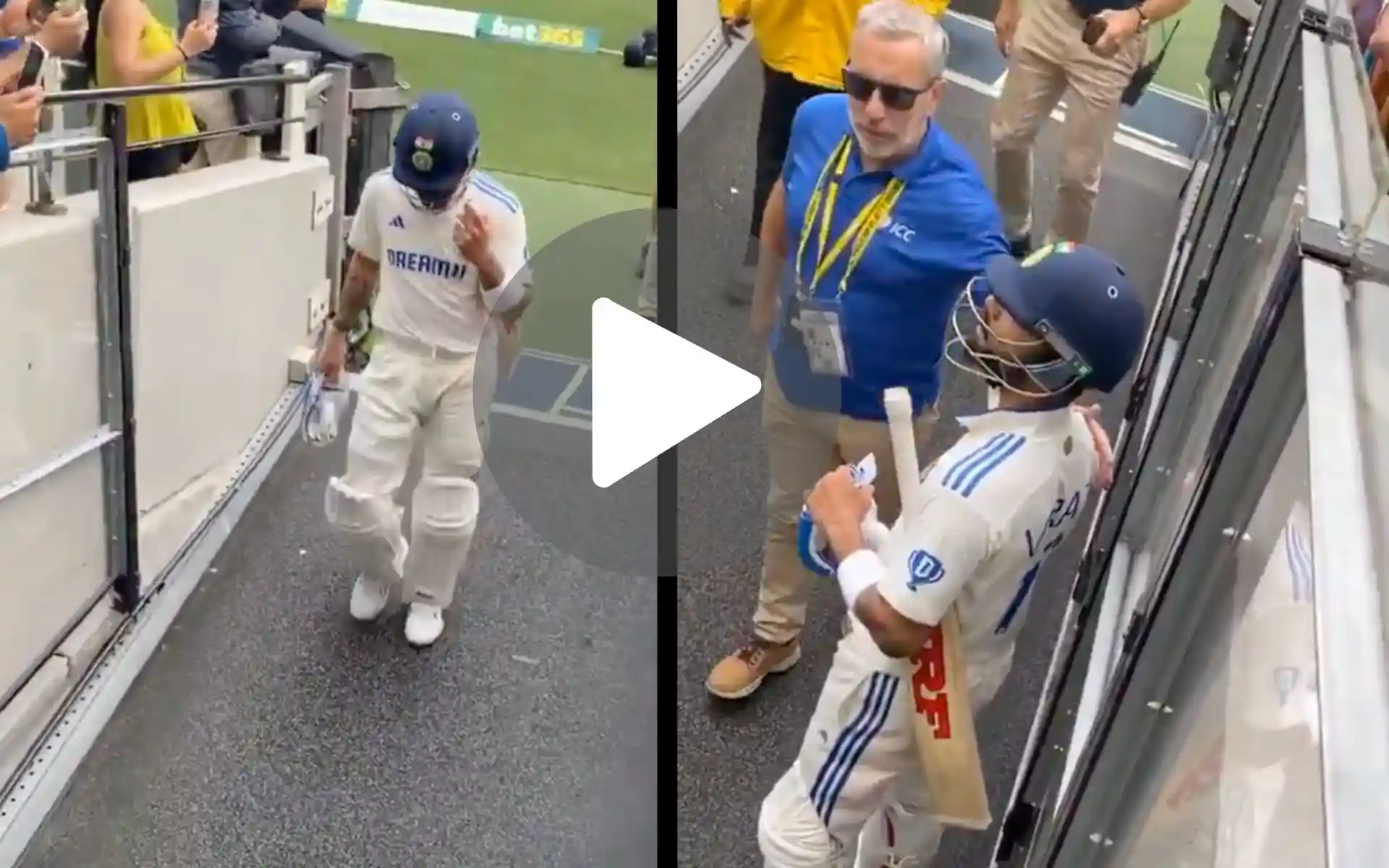 [Watch] Kohli Involved In Controversy; Gets Into Heated Argument With Aussie Crowd